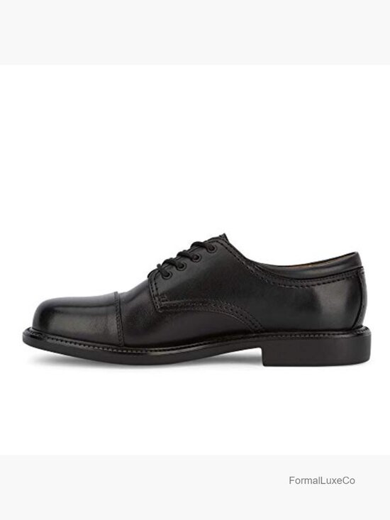 Men\'s Casual Cap Toe Oxford Dress Shoes Leather Lace-Up Work main image 3